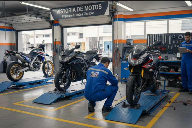 Vistorias para motos: segurança e legalidade simplificadas